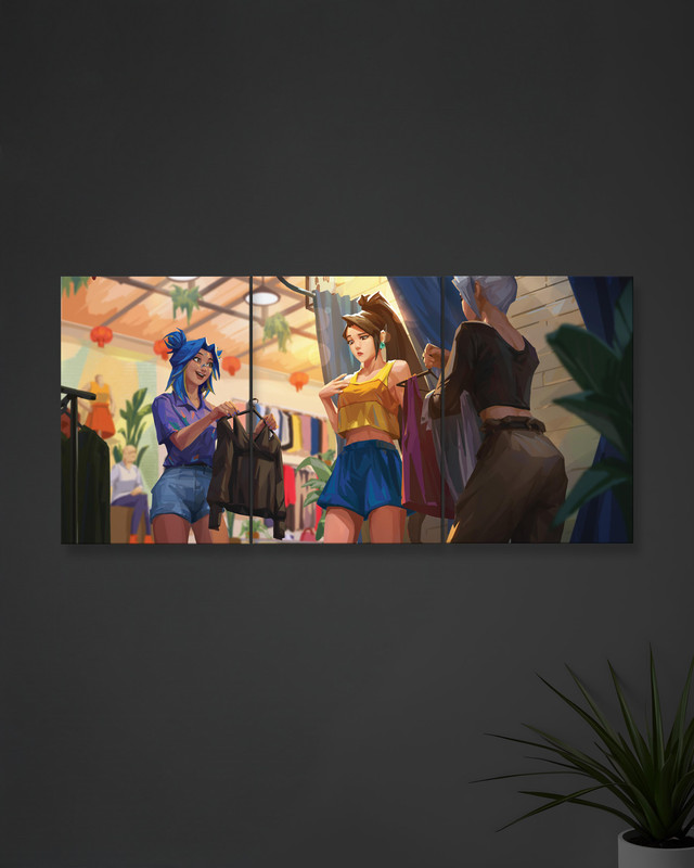 Lunar New Year #2 | Valorant | Games | 3 Piece Split Posters