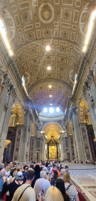 Roma y Florencia en 3 días - Blogs de Italia - Roma: Galería Colonna, único fresco de Caravaggio, Criptas, Vaticano etc (112)