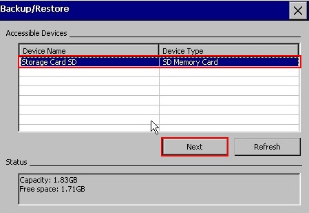 how to download HMI How do you backup/restore with a Comfort Panel?