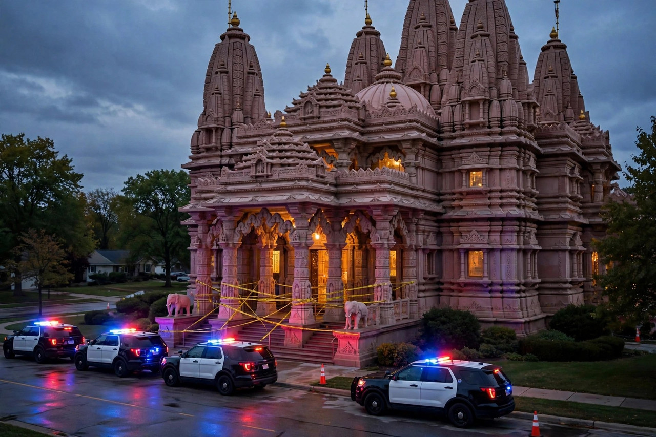 Jammed Rifle Foils Alleged Mass Shooting Plot at Illinois Hindu Temple; 19-Year-Old Ordered Held Until Trial