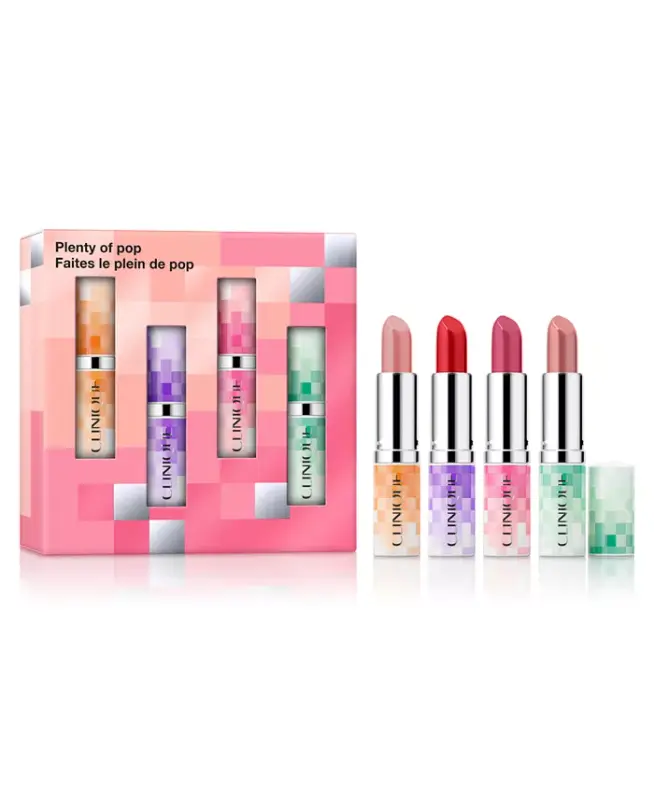 Clinique Holiday Lipstick Set Deal: 4-Piece Collection at Macy’s