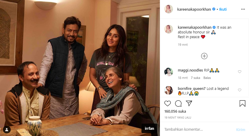 Kareena Kapoor dan Irrfan Khan