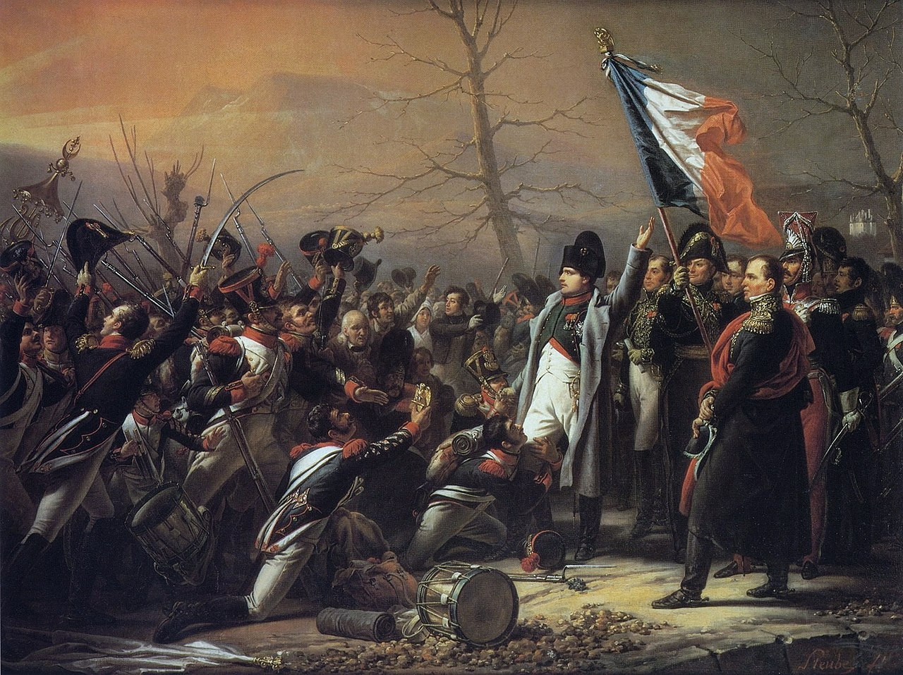 1280px Retour de Napoleon d Isle d Elbe by Charles de Steuben