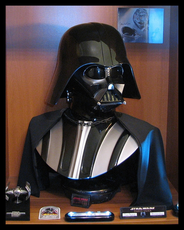 darth vader life size bust