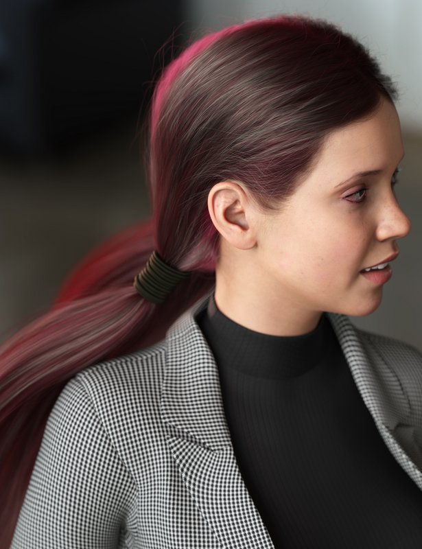 Texture Expansion for Chunky Pigtails Texture Expansion for Chunky Pigtails