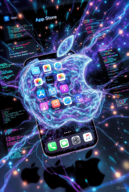 A Invasão Silenciosa: Como Apps de IA Estão Tomando o App Store da Apple de Assalto