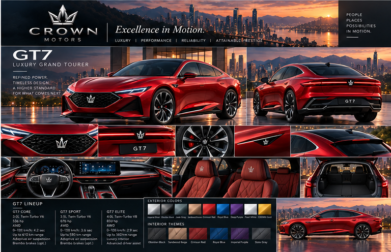 CROWN GT7 Luxury Grand Tourer
