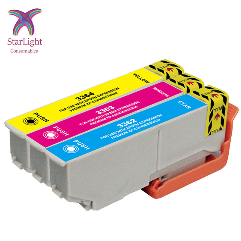 33XL Ink Cartridge For use in Epson XP-530 XP-540 XP-630 XP-635 XP-640 LOT - Picture 26 of 26