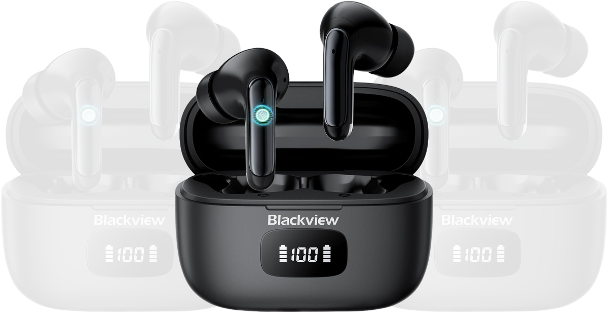 Blackview Wireless Noise-Canceling Earbuds: Enjoy Crystal-Clear Sound for Just .99 Blackview Wireless Noise-Canceling Earbuds: Enjoy Crystal-Clear Sound for Just .99