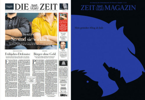 Cover: Die Zeit mit Zeit Magazin No 14 vom 21  März 2024