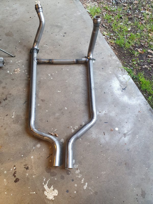 Främre avgasrör 2019-09-08