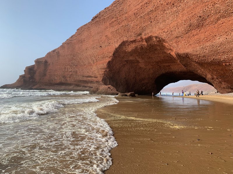 Sur de Marruecos: oasis, touaregs y herencia española - Blogs de Marruecos - Sidi Ifni y la playa de Legzira (38)