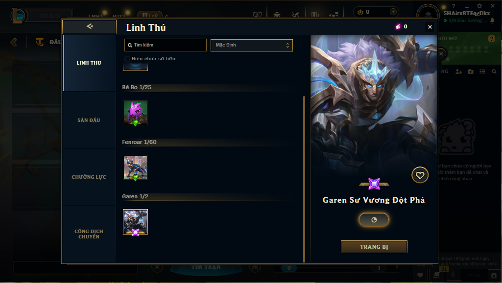 Acc DTCL # - Không Khung