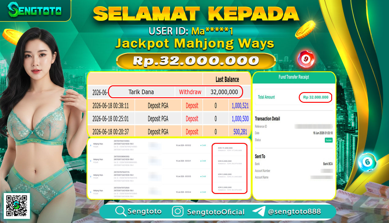 BUKTI PEMBAYARAN SLOT MAHJONG WAYS