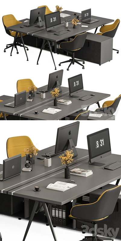 Employee Set - Office Furniture 380