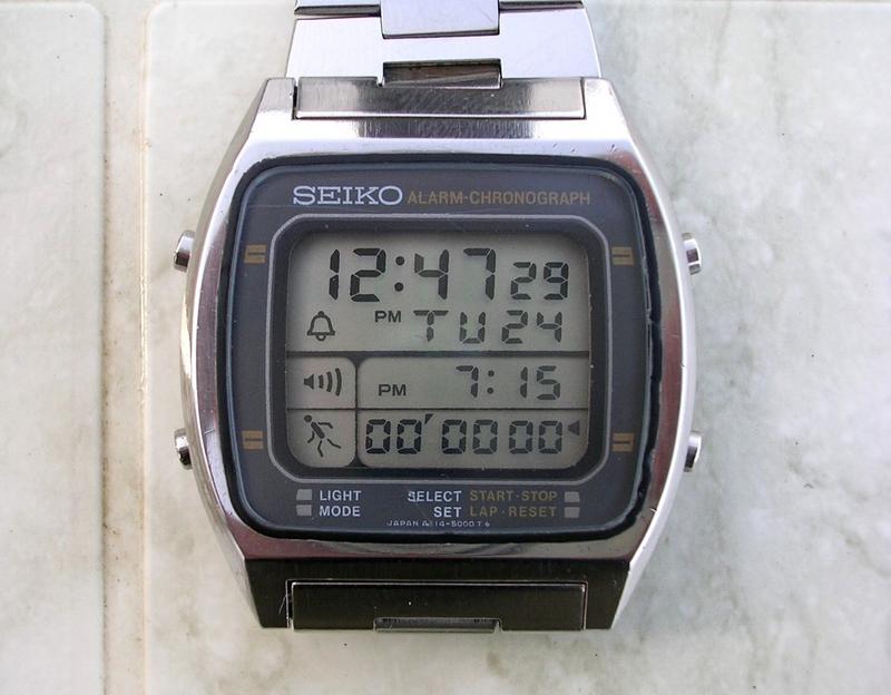 Seiko A714 Running Man, LC digital vintage | Relojes Especiales, EL foro de  relojes