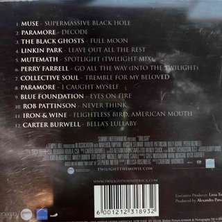 Twilight: Original Motion Picture Soundtrack : CD