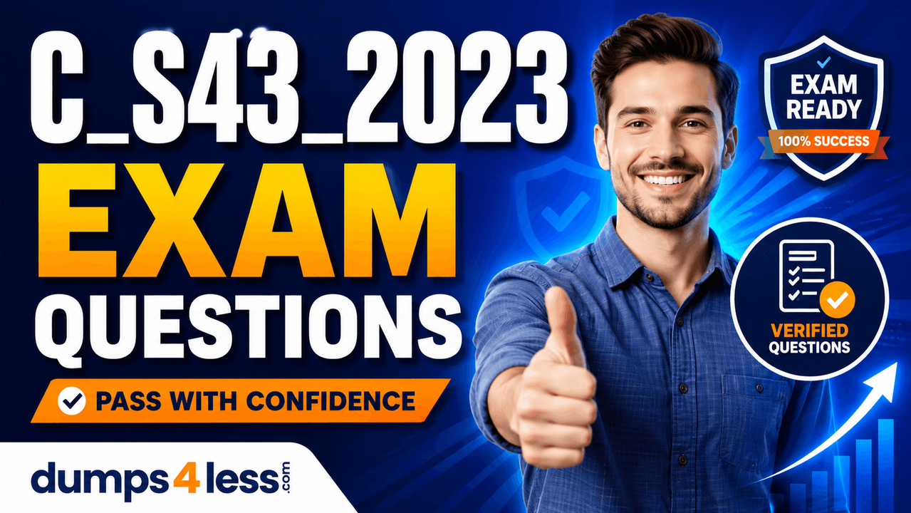 C_S43_2023 Exam Dumps