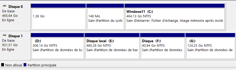 Capture d écran 3 Partitions sur C seulement 2026 03 12 174923