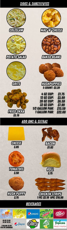 Fish and sides