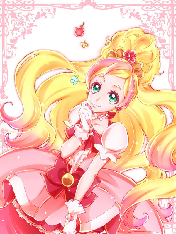haruno-haruka-and-cure-flora-precure-and-1-more-drawn-by-shipu-gassyumaron-e9f49d080896d2deaa2772