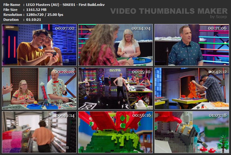 LEGO Masters (AU) - S06E01 - First Build.mkv