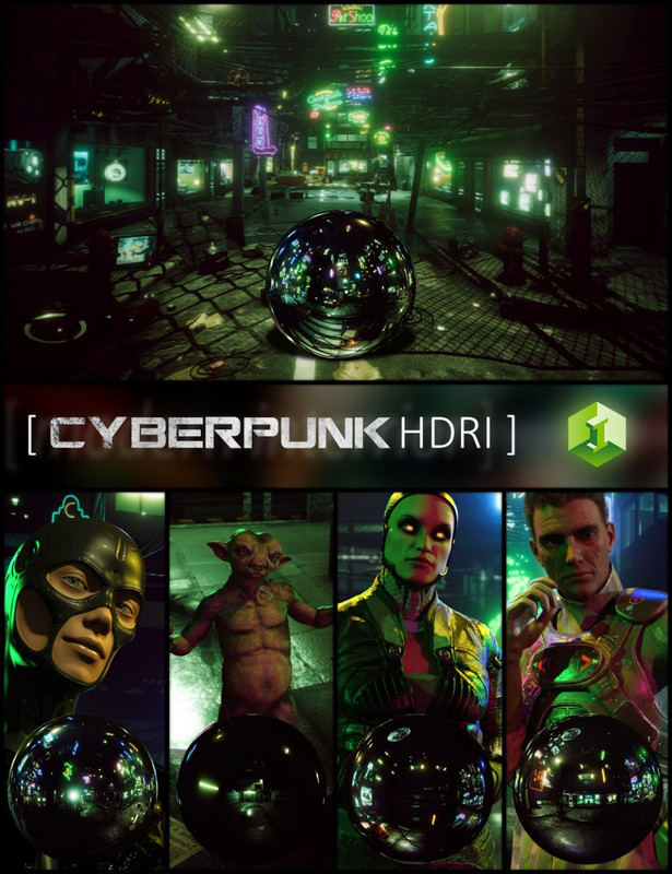 Cyberpunk HDRI Cyberpunk HDRI