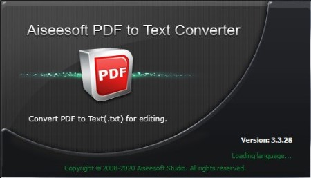 Aiseesoft PDF to Text Converter 3.3.28 Multilingual