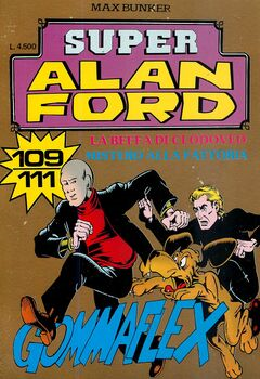 Super Alan Ford Serie Oro 037 - Numeri 109, 110, 111 (1990)