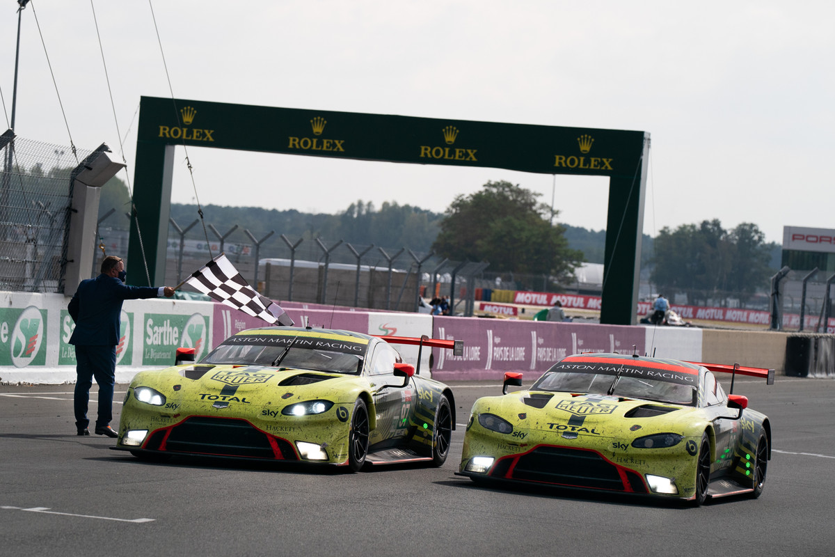 VantageGTEstake1stand2ndatLeMans2020