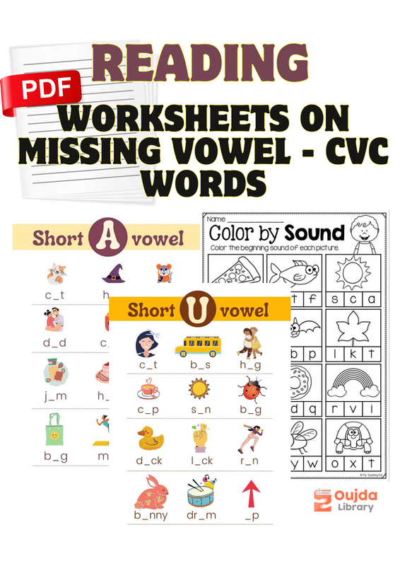 Download Worksheets on Missing Vowel - CVC Words PDF or Ebook ePub For Free with | Oujda Library