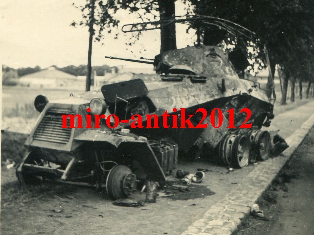 Foto, schwerer Panzerspähwagen (Funk), Sdkfz. 23