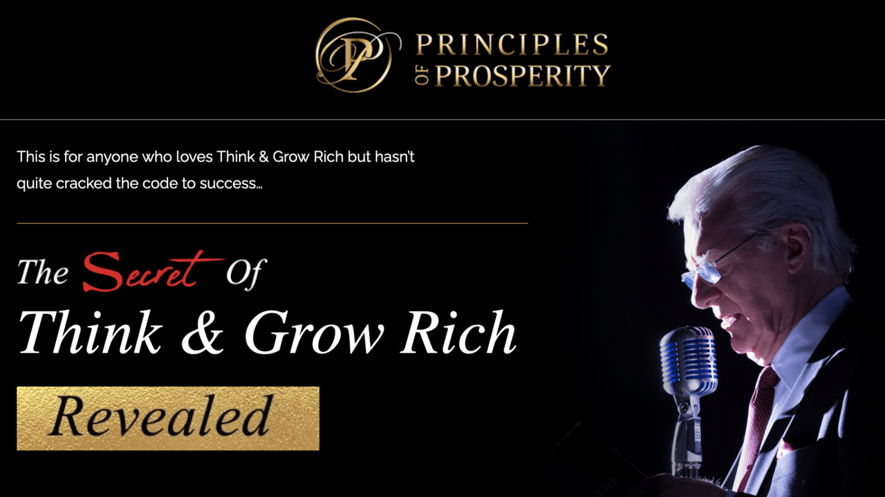 Bob Proctor – Principles Of Prosperity 2023