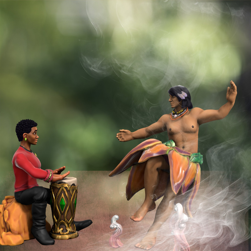 ST Uhura and Kip-Portrait