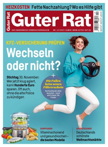 Cover: Guter Rat Magazin Dezember No 12 2023