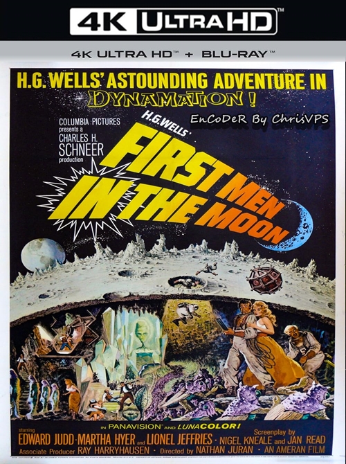 Pierwszy człowiek na Księżycu / First Men in the Moon (1964) MULTI.HDR.2160p.BluRay.DTS.HD.MA.AC3-ChrisVPS / LEKTOR AI i NAPISY