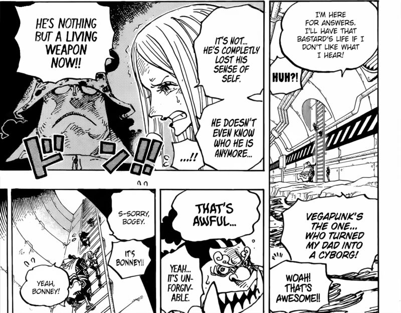 One Piece 1074 Spoiler: Bonney Nekat, Dr Vegapunk Dibuat Seperti Ini Demi  Kehidupan Sang Ayah - Tribunbanten.com