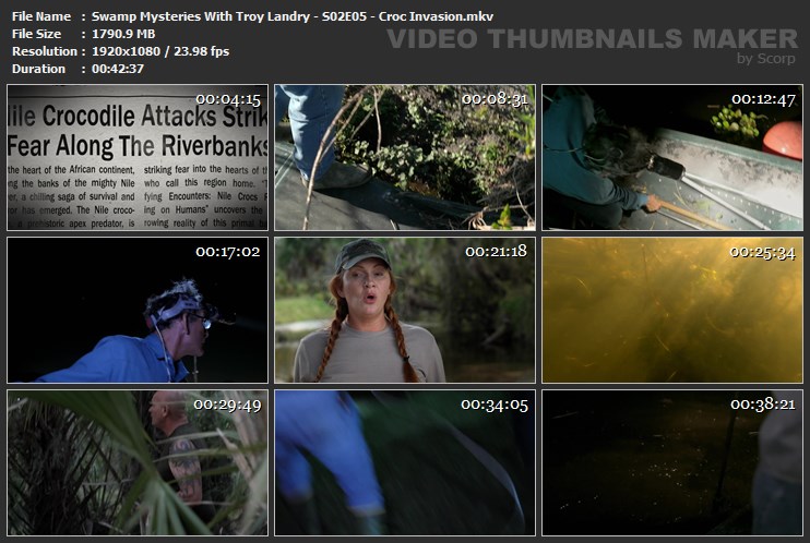 Swamp Mysteries With Troy Landry - S02E05 - Croc Invasion.mkv