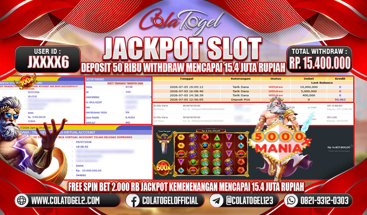 JACKPOT SLOT GACORR!!