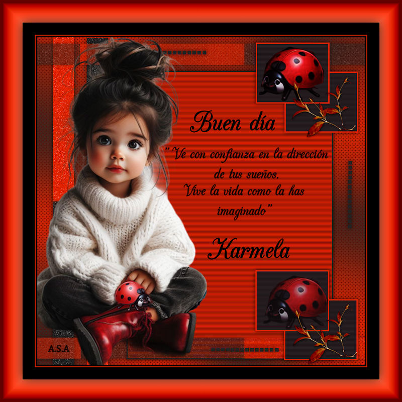 MARIQUITA NIÑA karmela