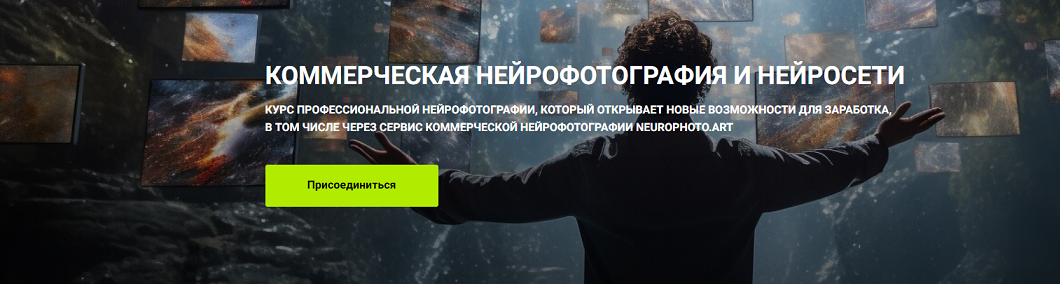 Коммерческая нейрофотография и нейросети (Владимир Повшенко)