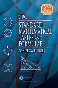CRC Standard Mathematical Tables and Formulas, 32rd Edition (Advances in Applied Mathematics)