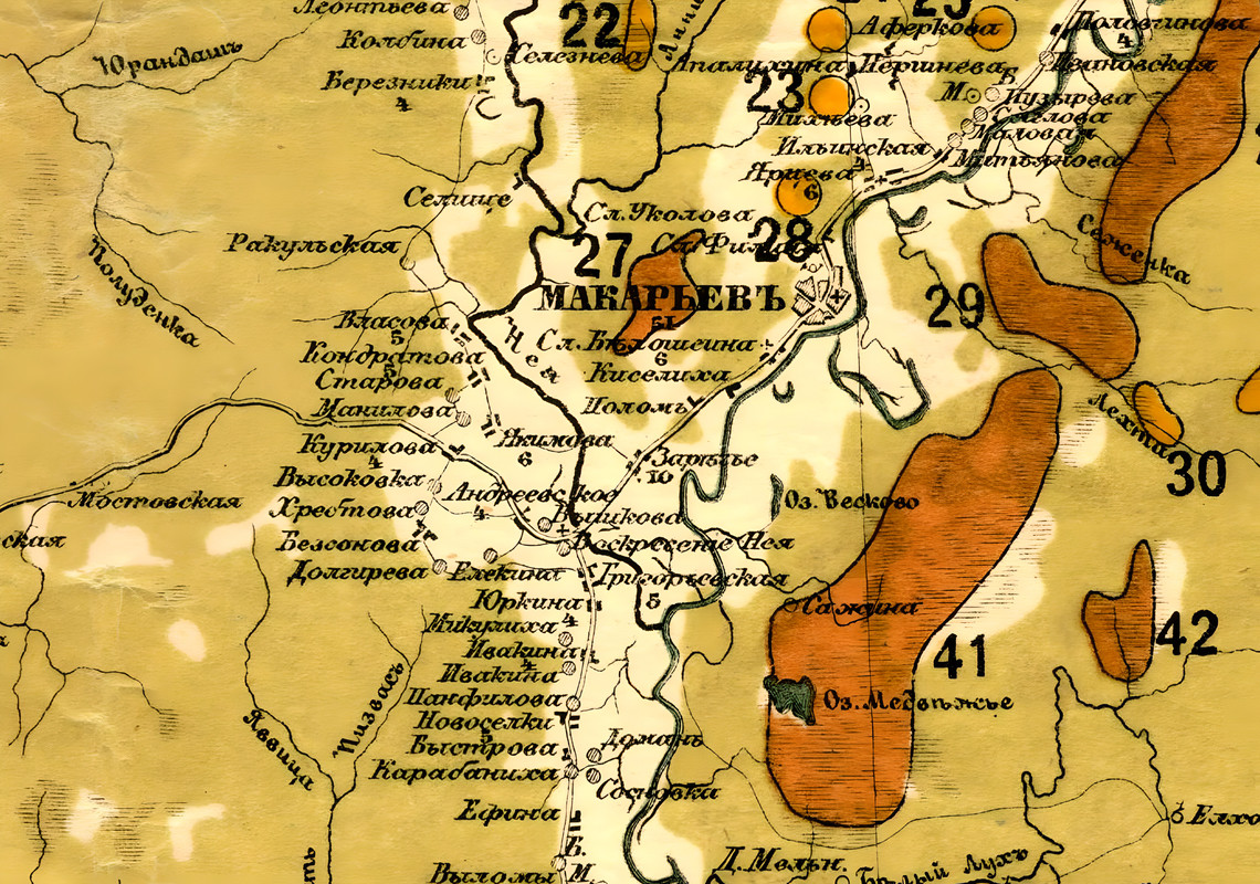 1876-1871 г. Карта Стельбицкого