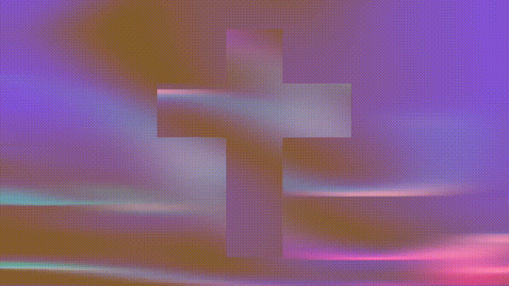 Video Loop: Chromatic Cross Light