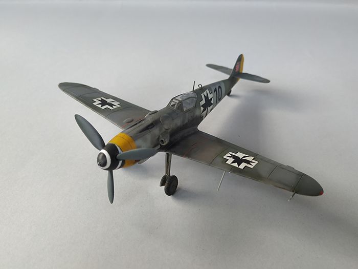 Bf-109G 2.Lj, Hasegawa i Revell 1/72 IMG-20200924-124208