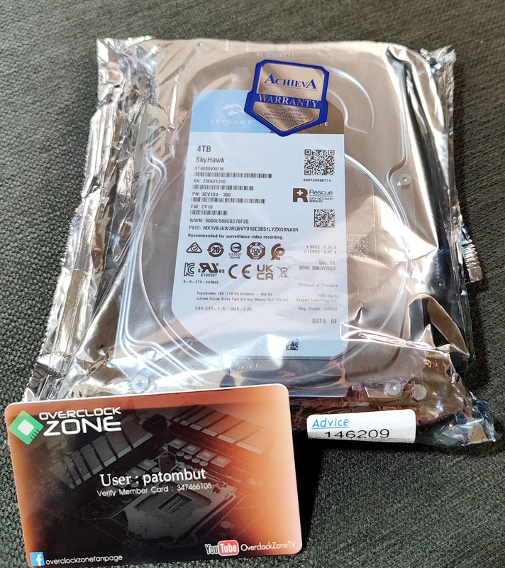 SEAGATE SKYHAWK 4 TB ST4000VX016 1705637553451