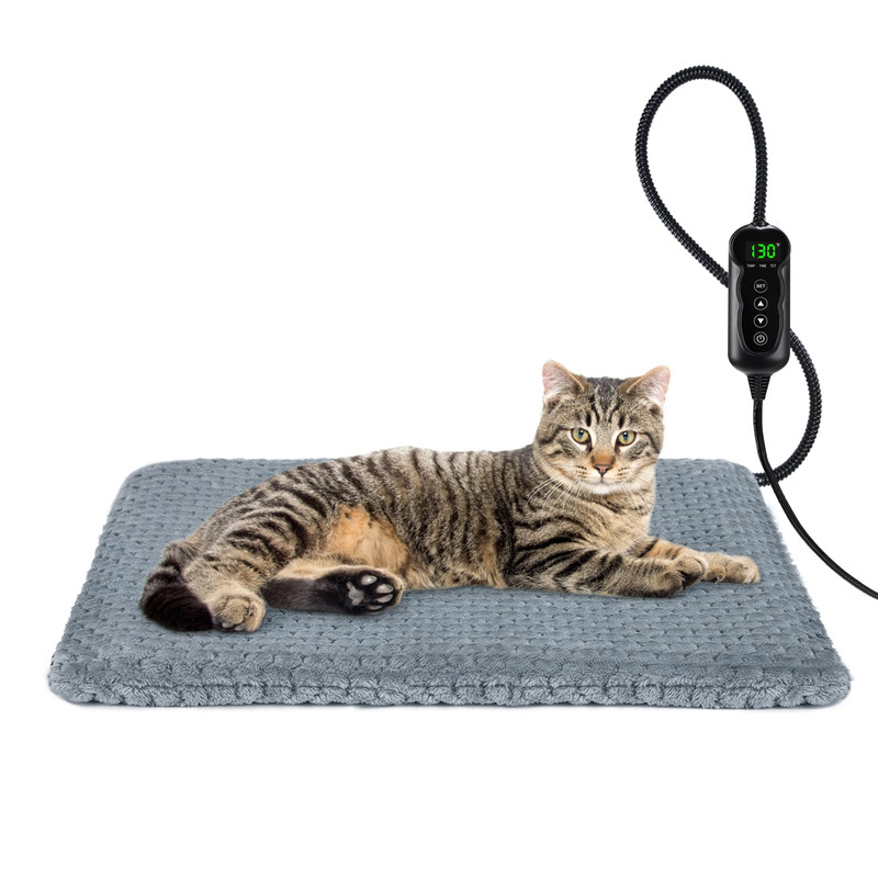 INVENHO Heated Cat/Dog Bed Heating Pad 18x16