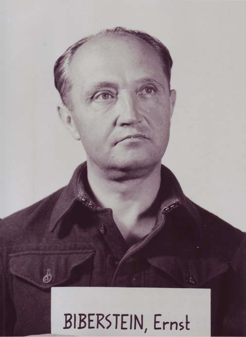 SS Obersturmbannführer Ernst Biberstein