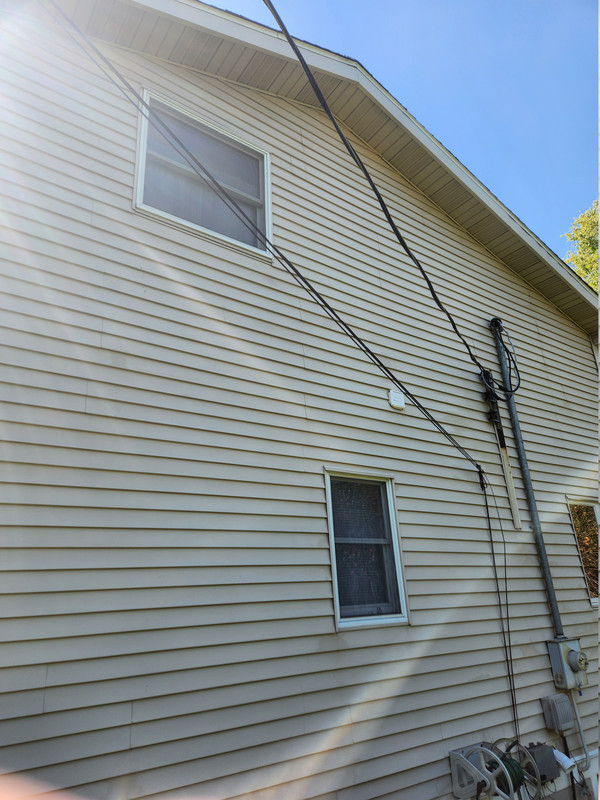 House wash after