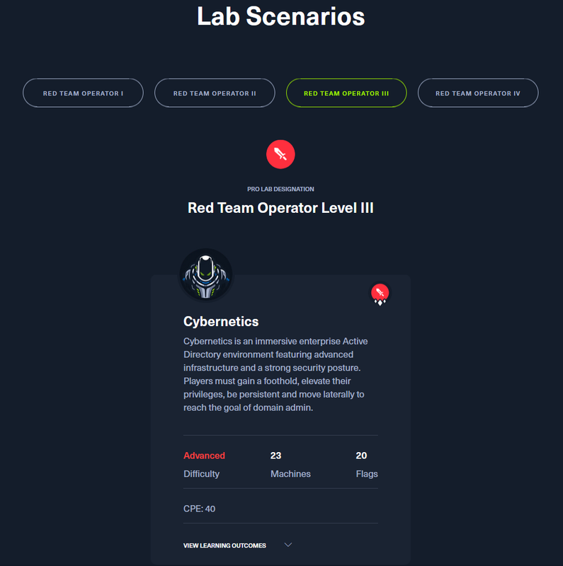 Red Team Operator III
